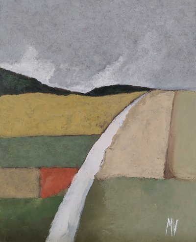 Biała droga autorstwa M. Vet