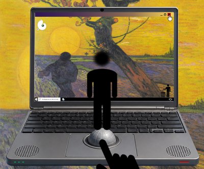 Spotkanie świata i ziemi (z serii Windows) autorstwa Alexander Eibach