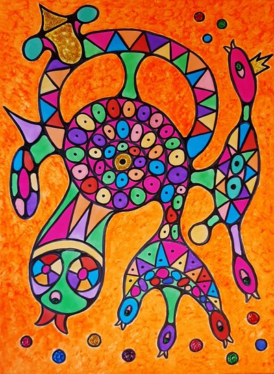 Istota w nas autorstwa Steffi_Seiler_Art