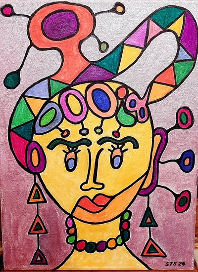 Próżność autorstwa Steffi_Seiler_Art
