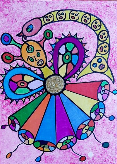 Surrealistyczny lęk autorstwa Steffi_Seiler_Art
