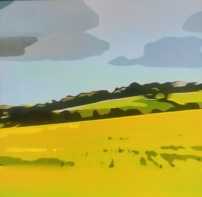 Digitale Landschaft 03 autorstwa M. Vet