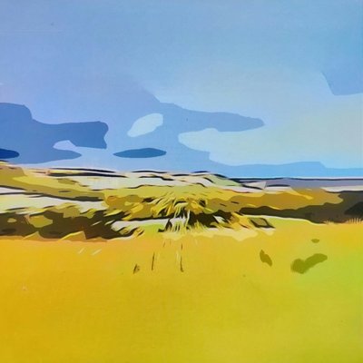 Digitale Landschaft 11 autorstwa M. Vet