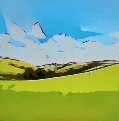 Digitale Landschaft 23 autorstwa M. Vet