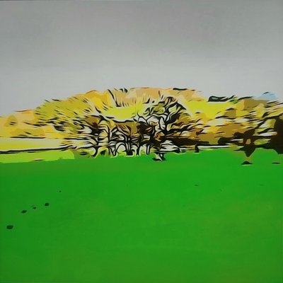 Digitale Landschaft 24 autorstwa M. Vet