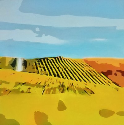 Digitale Landschaft 25 autorstwa M. Vet