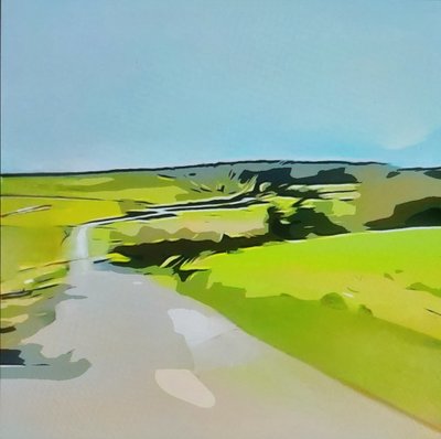 Digitale Landschaft 31 autorstwa M. Vet