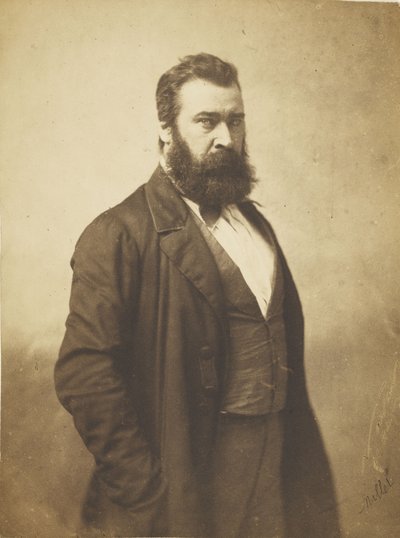 Jean-François Millet, 1856-58 (odbitki z solonego papieru ze szklanych negatywów) autorstwa Nadar