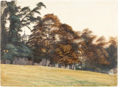 Teren w zamku Howard autorstwa 9th earl of Carlisle George Howard