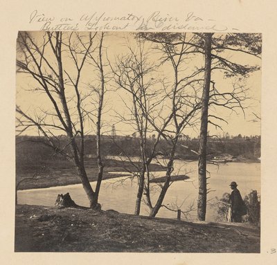 Widok na rzekę Appomattox, Wirginia. Butler