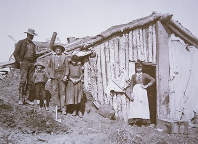 Afroamerykańscy osadnicy z roszczeniami do gospodarstw domowych autorstwa A.P. Swearingen