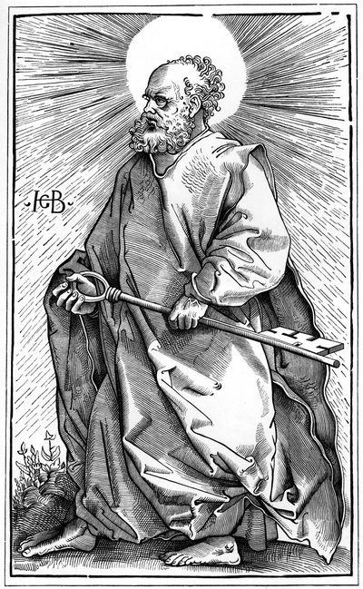 Św. Piotr, 1519 1849. autorstwa A. Bisson