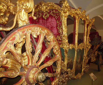 Cesarzowa Elżbieta Pietrownas Królewski Trener, 1754 autorstwa A. Drillerosse