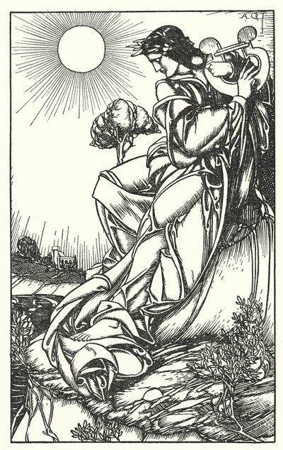 Ilustracja do "In Memoriam" Tennysona (rycina) autorstwa A. Garth Jones