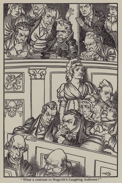 Ilustracja do The Essays of Elia autorstwa Charlesa Lamba (lito) autorstwa A. Garth Jones
