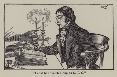 Ilustracja do The Essays of Elia autorstwa Charlesa Lamba (lito) autorstwa A. Garth Jones