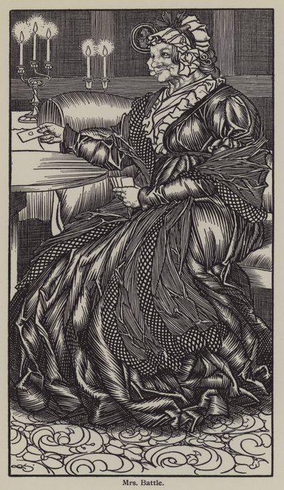 Ilustracja do The Essays of Elia autorstwa Charlesa Lamba (lito) autorstwa A. Garth Jones