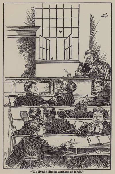 Ilustracja do The Essays of Elia autorstwa Charlesa Lamba (lito) autorstwa A. Garth Jones