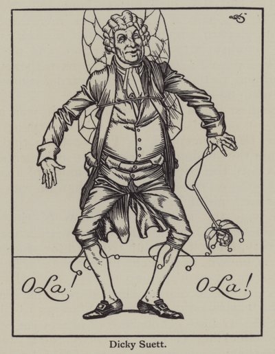 Ilustracja do The Essays of Elia autorstwa Charlesa Lamba (lito) autorstwa A. Garth Jones
