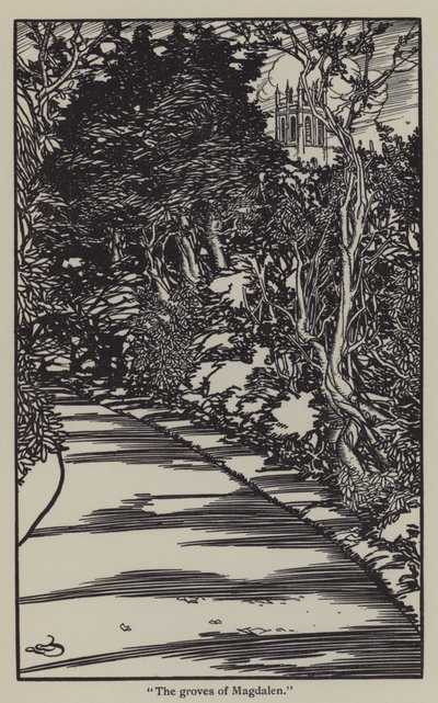Ilustracja do The Essays of Elia autorstwa Charlesa Lamba (lito) autorstwa A. Garth Jones