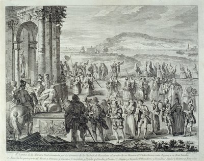 Procesja Janusa, 1764 autorstwa A. J. De Fehrt