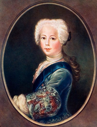 „Kardynał York”, Henry Benedykt Maria Clement Stuart, XVIII w., ok. 1920 r. autorstwa A J Skrimshire