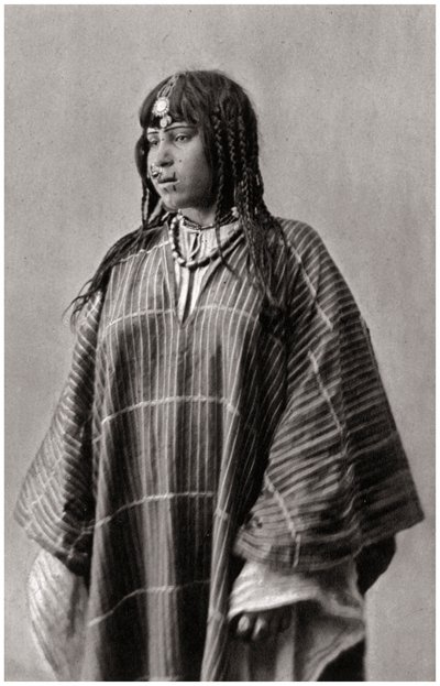 Żona Beduinów, Irak, 1925. autorstwa A. Kerim