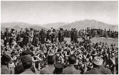 Ceremonie religijne, Irak, 1925. autorstwa A. Kerim