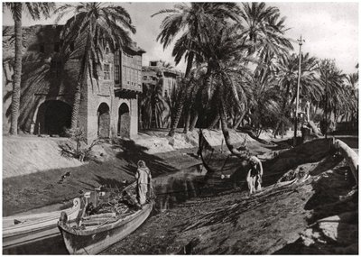 Serai Creek, Basra, Irak, 1925 autorstwa A. Kerim
