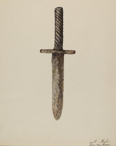 Sztylet autorstwa A. Regli