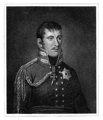 Fryderyk Wilhelm III, król pruski, 1815. autorstwa A. Wheltier