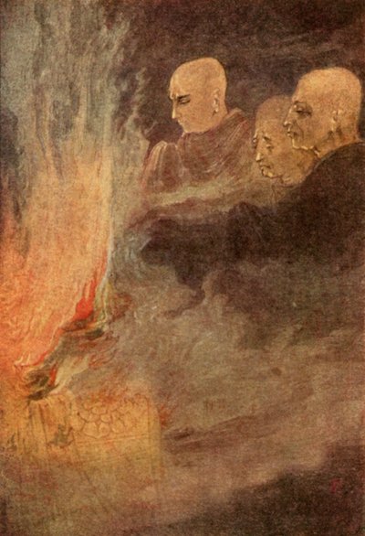 Ostateczne wydanie (kolor lito) autorstwa Abanindranath Tagore