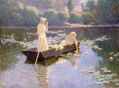 Lilie stawowe autorstwa Abbott Fuller Graves