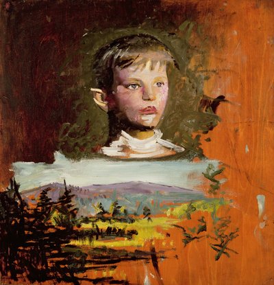 Głowa chłopca, 1919 autorstwa Abbott Handerson Thayer