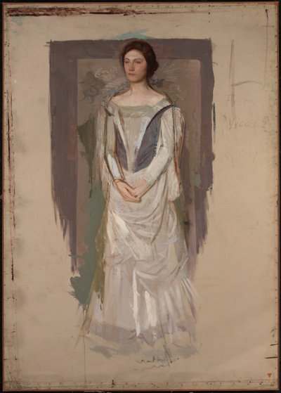 Stojąca kobieta autorstwa Abbott Handerson Thayer
