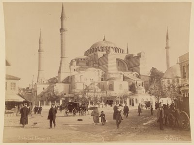 Sancta Sophia autorstwa Abdullah Frères