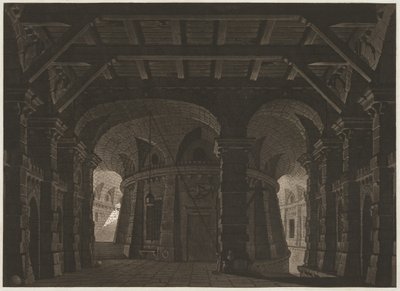 Podziemne więzienie na scenie autorstwa Abel Schlicht
