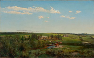""Le domaine de Mount Fyans en Australie"" (zagroda Mount Fyans) Peinture de Louis Buvelot (1814-1888) - 1869 - Olej na płótnie Dim 58,6x95,3 cm National Gallery of Australia, Canberra autorstwa Abraham Louis Buvelot