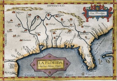 Theatrum Orbis Terrarum autorstwa Abraham (after) Ortelius