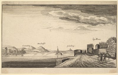 Ren koło Bonn, kopia, 1625-77. autorstwa Abraham Aubri