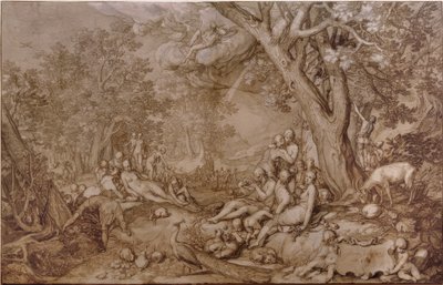 Złoty wiek autorstwa Abraham Bloemaert