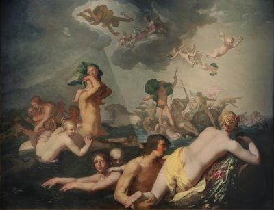 Triumf Neptuna autorstwa Abraham Bloemaert