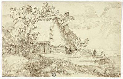 Farma pod strzechą autorstwa Abraham Bloemaert
