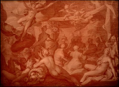 Święto bogów autorstwa Abraham Bloemaert