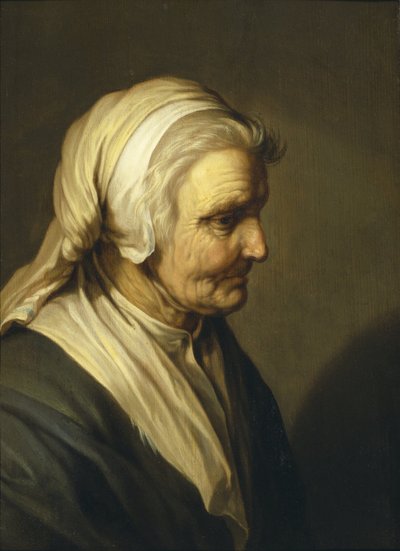 Starsza kobieta autorstwa Abraham Bloemaert