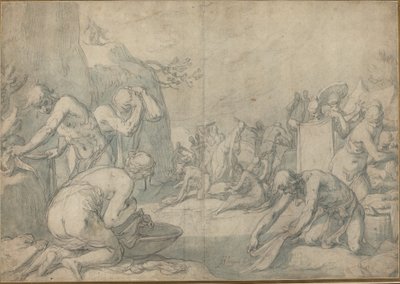 Rytualne mycie Izraelitów autorstwa Abraham Bloemaert