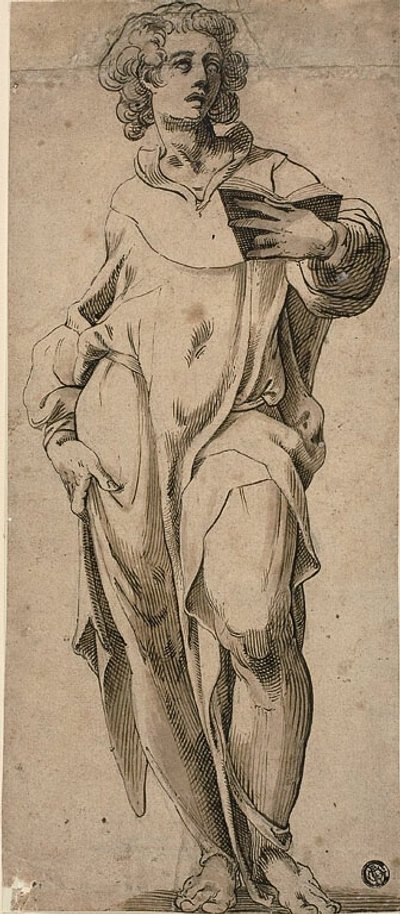 Święty Jan Ewangelista autorstwa Abraham Bloemaert