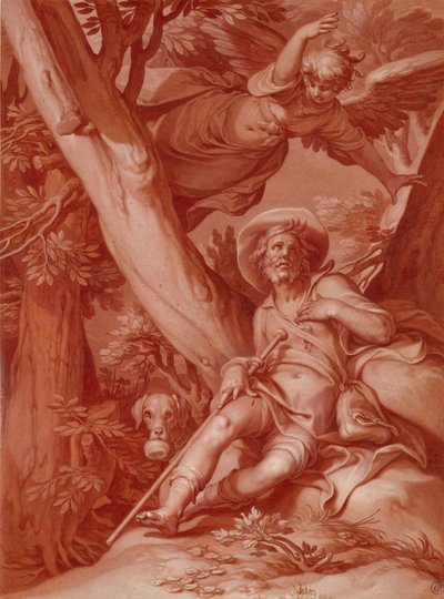 Święty Roch autorstwa Abraham Bloemaert