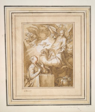 Zwiastowanie autorstwa Abraham Bloemaert