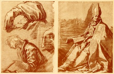 Czterej ewangeliści i św. Ambroży autorstwa Abraham Bloemaert